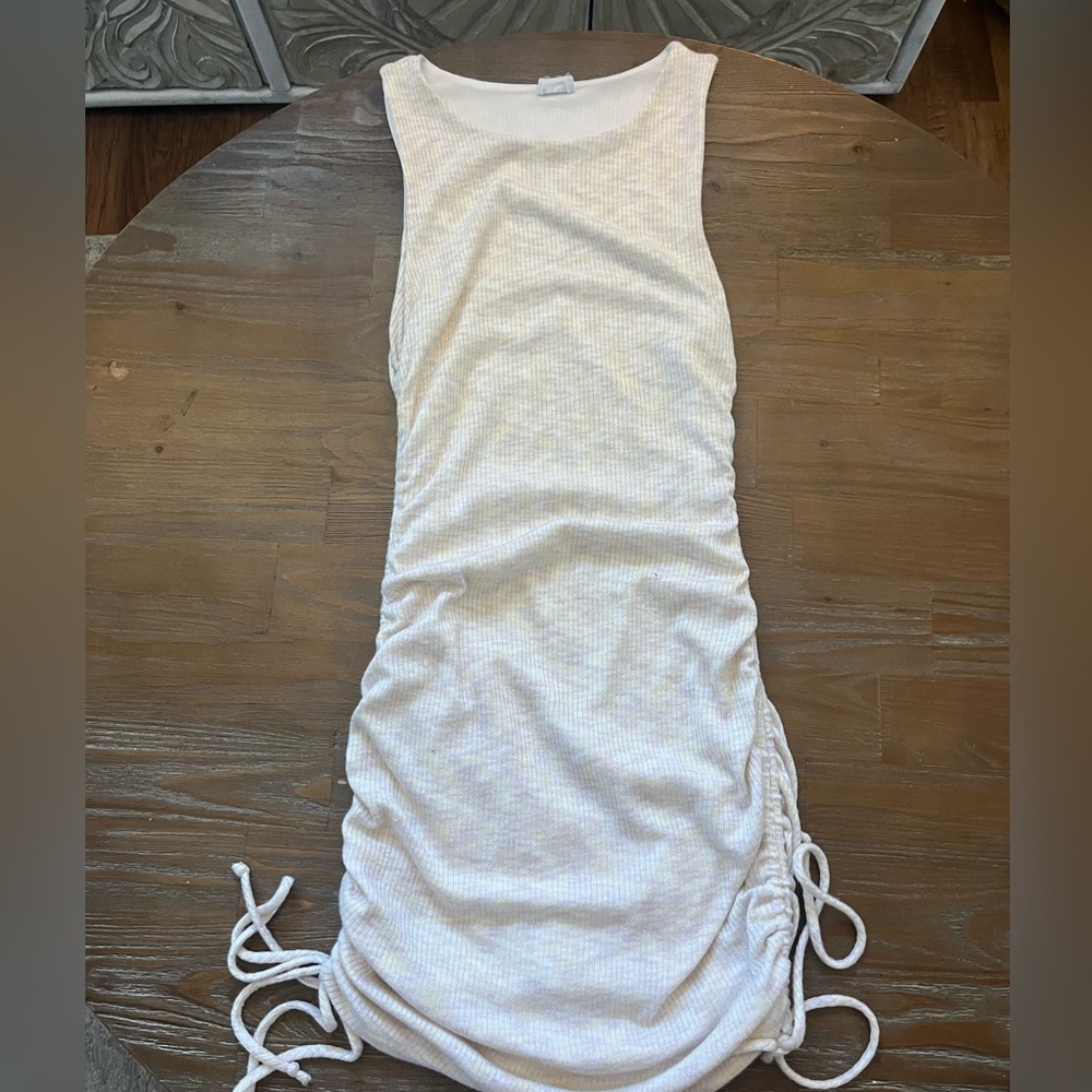Lelis ruched side tie dress